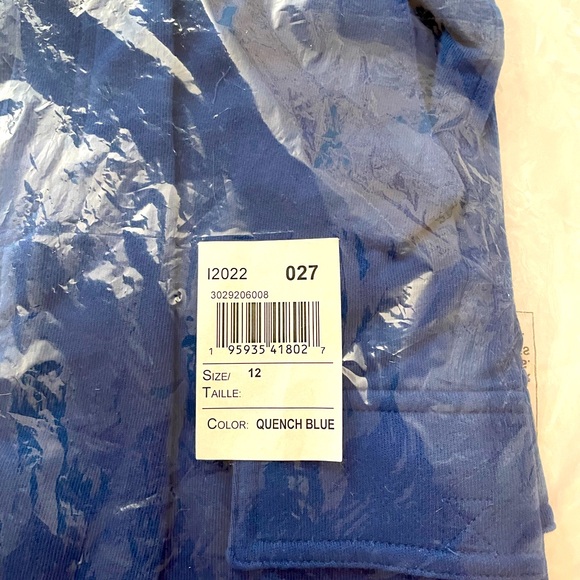 Boys Gymboree Sz 12 Royal Blue Jersey Cargo Shorts NWT - Picture 2 of 6